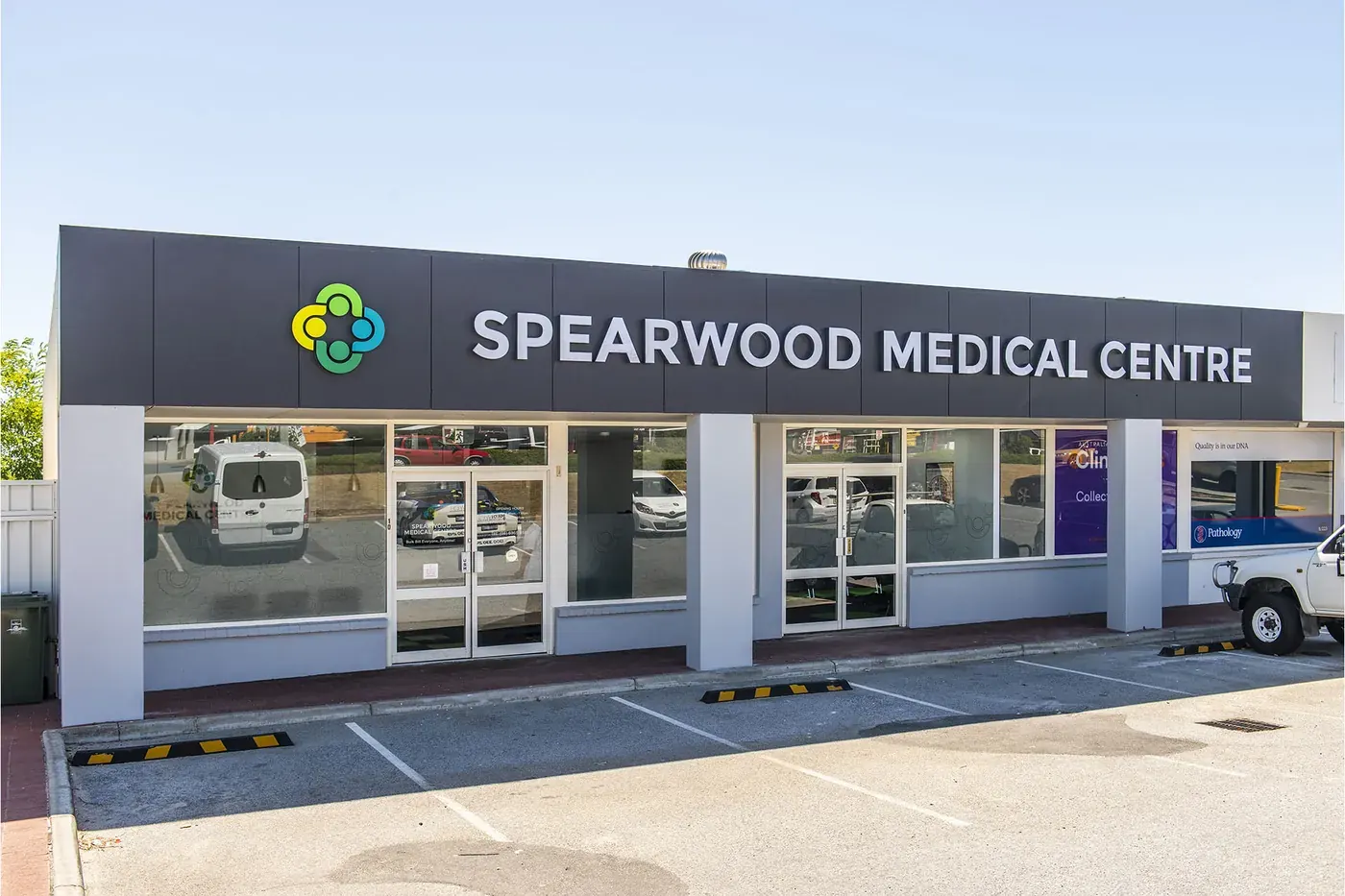Spearwood Medical — Street frontage and signage.